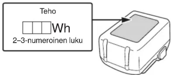 HiKOKI CG18DA - LITIUMIONIAKUN KULJETUSTA KOSKEVAT TIEDOT - 1