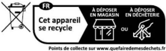 HiKOKI H3641DA - Informations sur le recyclage des machines et des batteries - 1