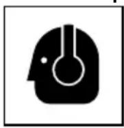 HiKOKI DH3640DA - Wear ear protectors. - 1
