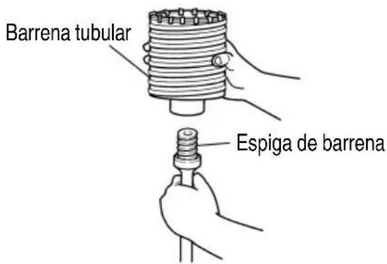 HiKOKI DH3640DA - MODO DE USAR LA BARRENA TUBULAR - 1
