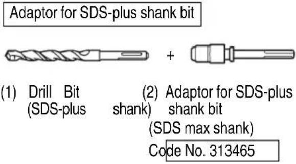 HiKOKI DH3640DA - OPTIONAL ACCESSORIES.....sold separately - 2