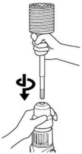 HiKOKI DH40MEY2 - COMMENT UTILISER LA COURONNE - 2