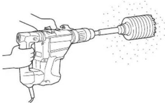HiKOKI DH40MEY2 - COMMENT UTILISER LA COURONNE - 4