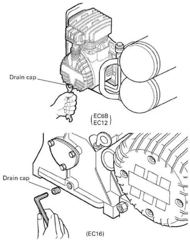 HiKOKI EC6B - Oil change-oil topping off - 1