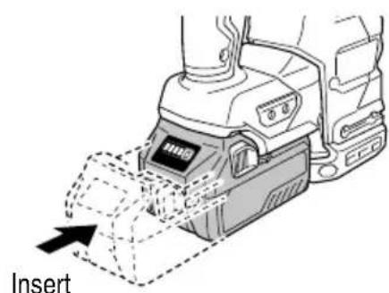 HiKOKI DH1826DA - REMOVAL AND INSTALLATION METHOD OF BATTERY - 2