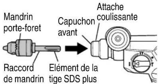 HiKOKI DH1826DA - Rotation seulement - 2