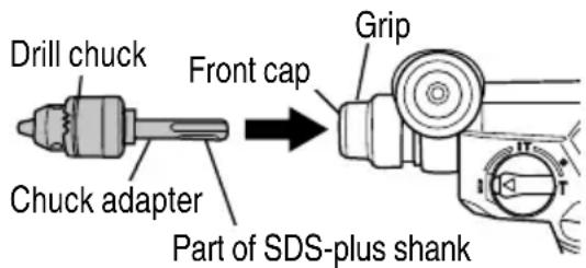 HiKOKI DH1826DA - Rotation only - 2