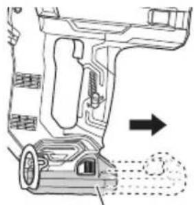 HiKOKI N1804DB - ADJUSTING THE STAPLING DEPTH - 1