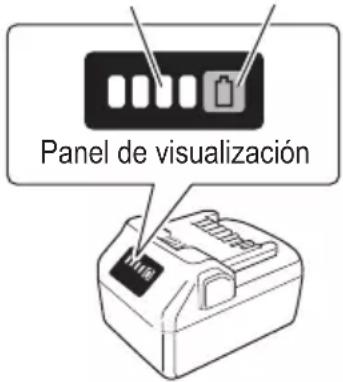 HiKOKI N1804DB - Indicador de batería restante - 1