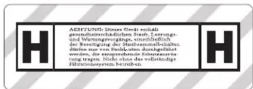 METABO AS 36-18 H 30 PC-CC - Az AS 36-18 H 30 PC-CC készülékre vonatkozó különleges biztonsági tudnivalók: - 1