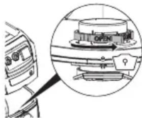 HiKOKI RP350YBL - Inserting a PE Disposal Bag (sold separately) - 1