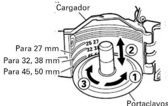 HiKOKI NV50AH - Cargue los clavos. - 3