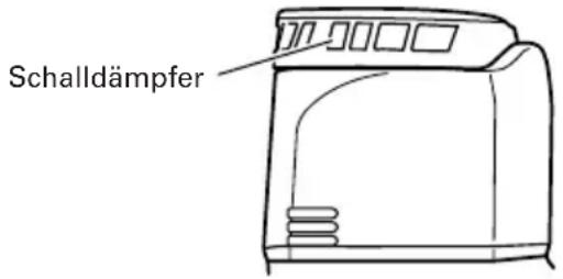 HiKOKI NV50AH - Inspektion des Schalldämpfers - 1