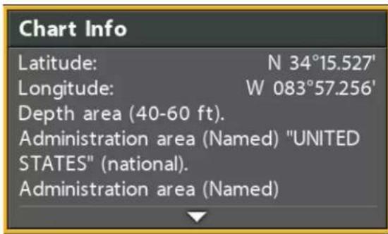 HUMMINBIRD HELIX 12 MSI+ GPS G4N - Recherche par position de curseur - 1