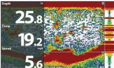 HUMMINBIRD HELIX 7 MSI GPS G4 - Afficher une vue de sonar - 4