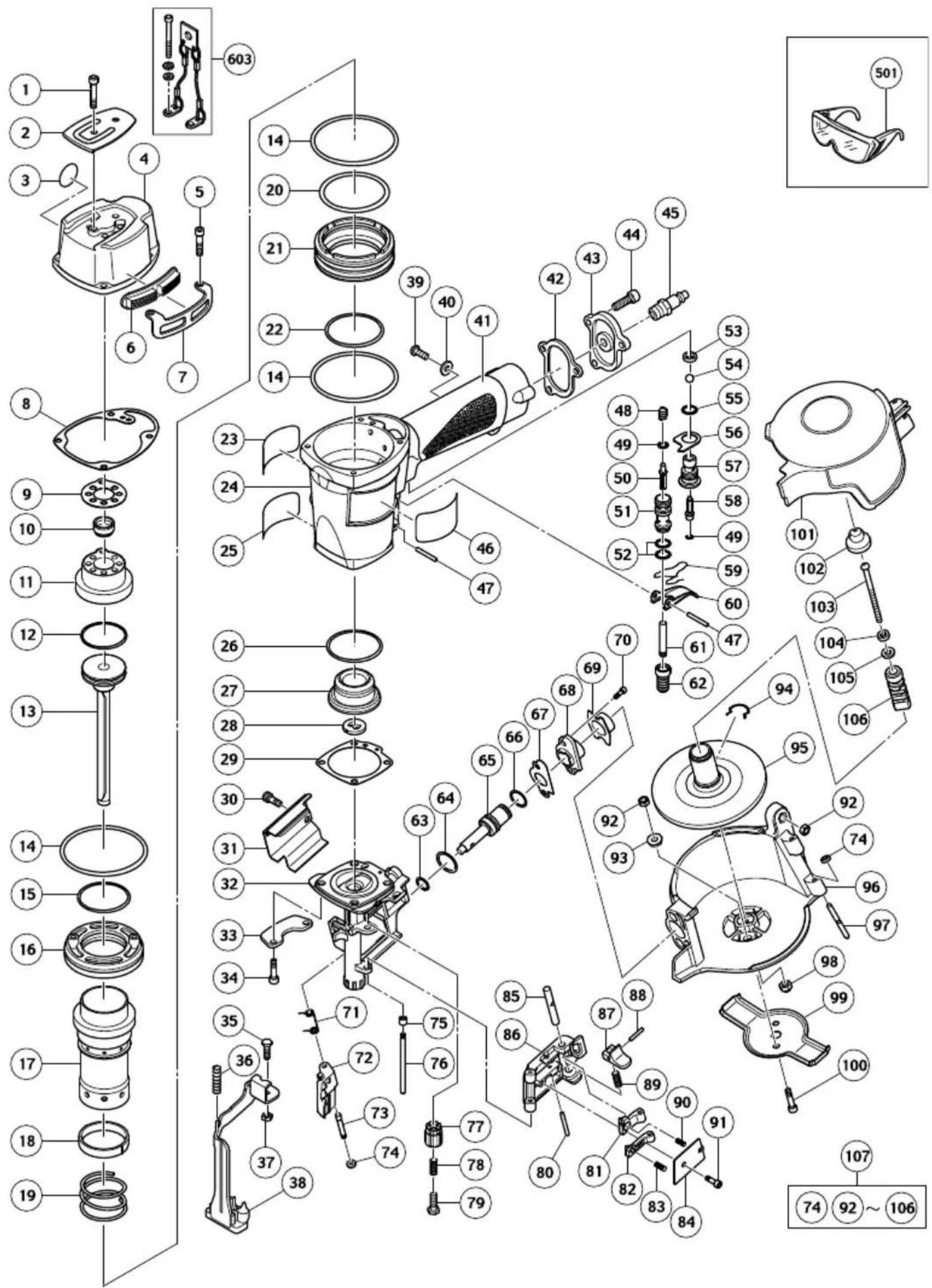 HiKOKI NV45AB3 - Información sobre las vibraciones - 2