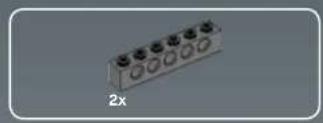 3D rendering of a rectangular electronic component with multiple pins (no text or symbols visible)