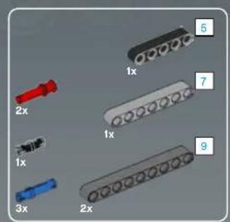 3D diagram of blue cylindrical components mounted on a gray vertical plate, with a red arrow indicating direction (no text or symbols)