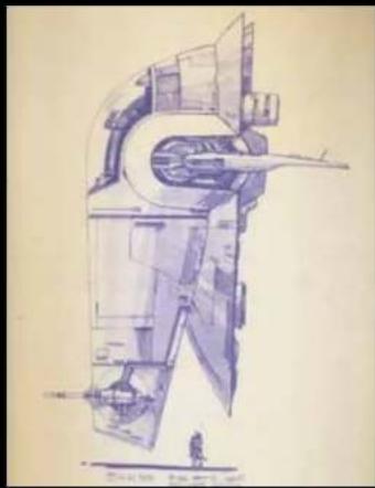 Technical line drawing of a mechanical device with internal components and no visible text or symbols