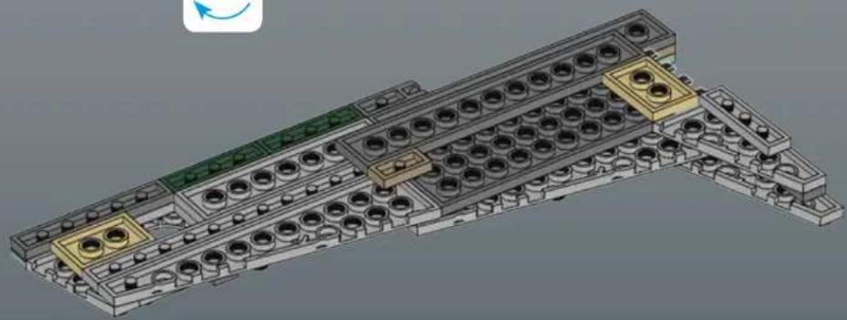 3D CAD model of a mechanical assembly with multiple cylindrical components and mounting holes (no text or symbols visible)