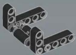 Mechanical assembly diagram showing interconnected cylindrical components (no text or symbols)