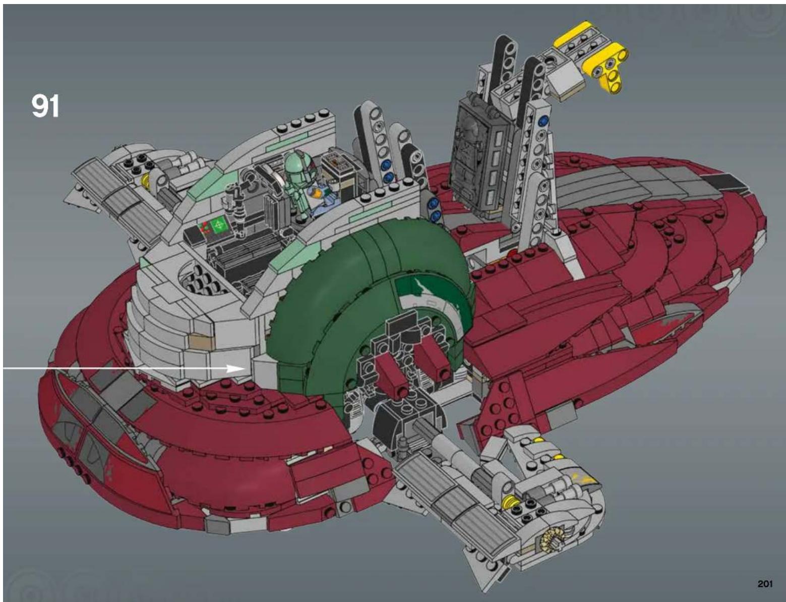 3D cutaway illustration of a red and green spacecraft with visible structural components and no text or symbols