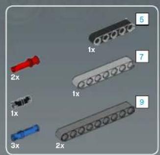 3D diagram of blue mechanical components mounted on a vertical cylindrical base (no text or symbols)