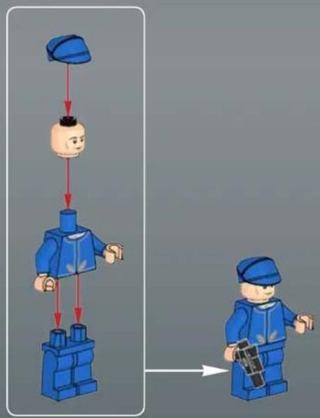 graph TD A["Top Robot"] --> B["Left Robot"] B --> C["Right Robot"] C --> D["Bottom Robot"] D --> E["Final Step"] style A fill:#f9f,stroke:#333 style E fill:#bbf,stroke:#333