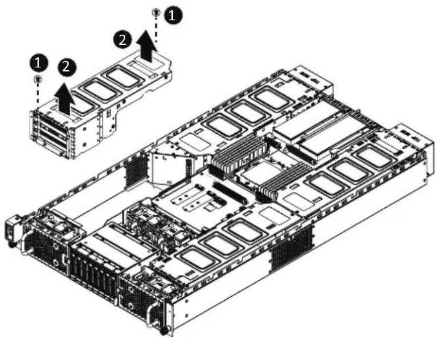 GIGABYTE G293-Z21 - Follow these instructions to install the GPU card: - 2