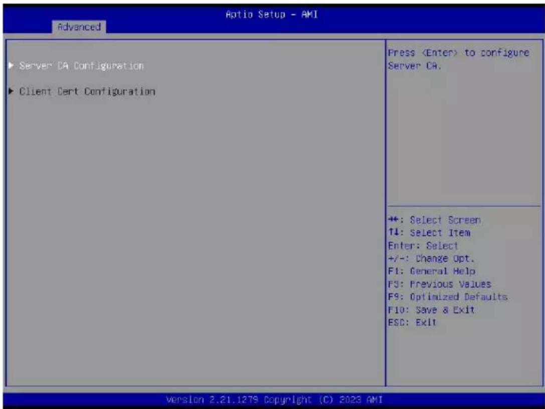 GIGABYTE G293-Z21 - 5-2-15 TIs Auth Configuration - 1