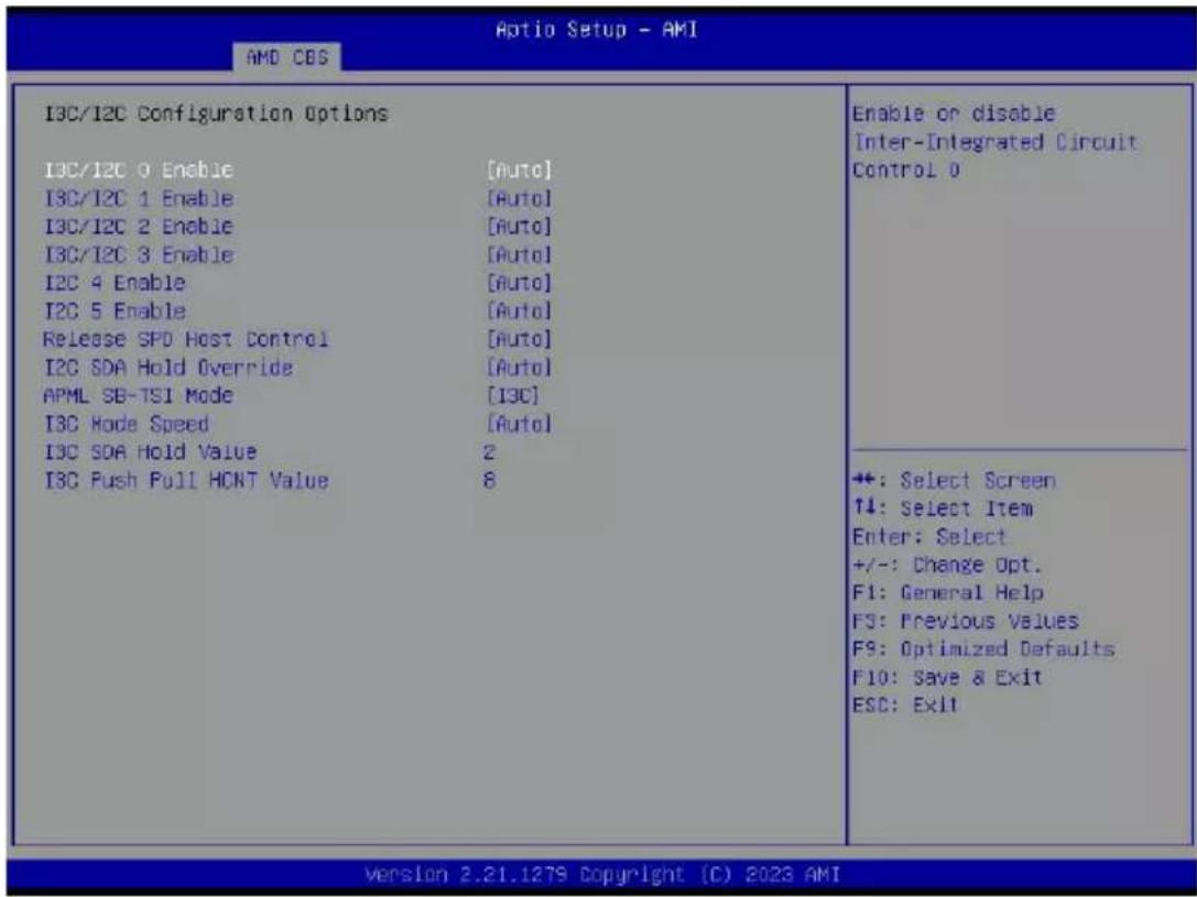 GIGABYTE G293-Z21 - 5-3-5-1 I3C/I2C Configuration Options - 1