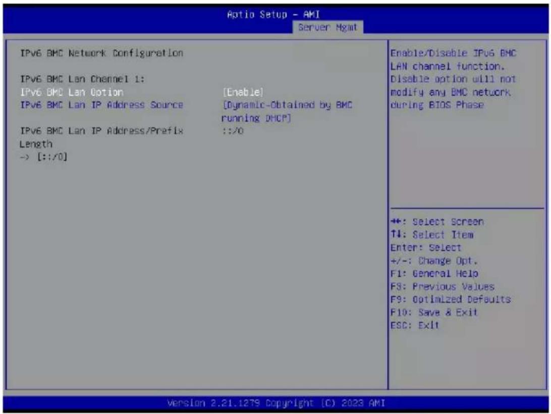 GIGABYTE G293-Z21 - 5-6-4 IPv6 BMC Network Configuration - 1