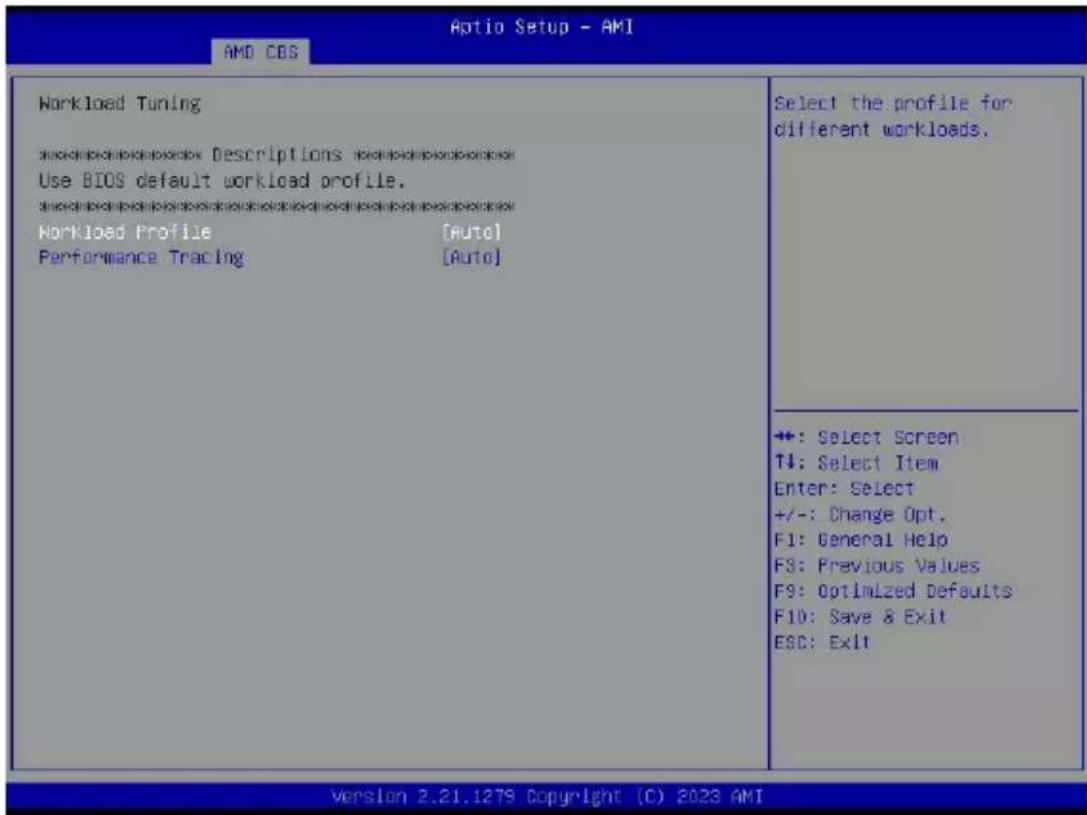 GIGABYTE G293-Z21 - 5-3-7 Workload Tuning - 1