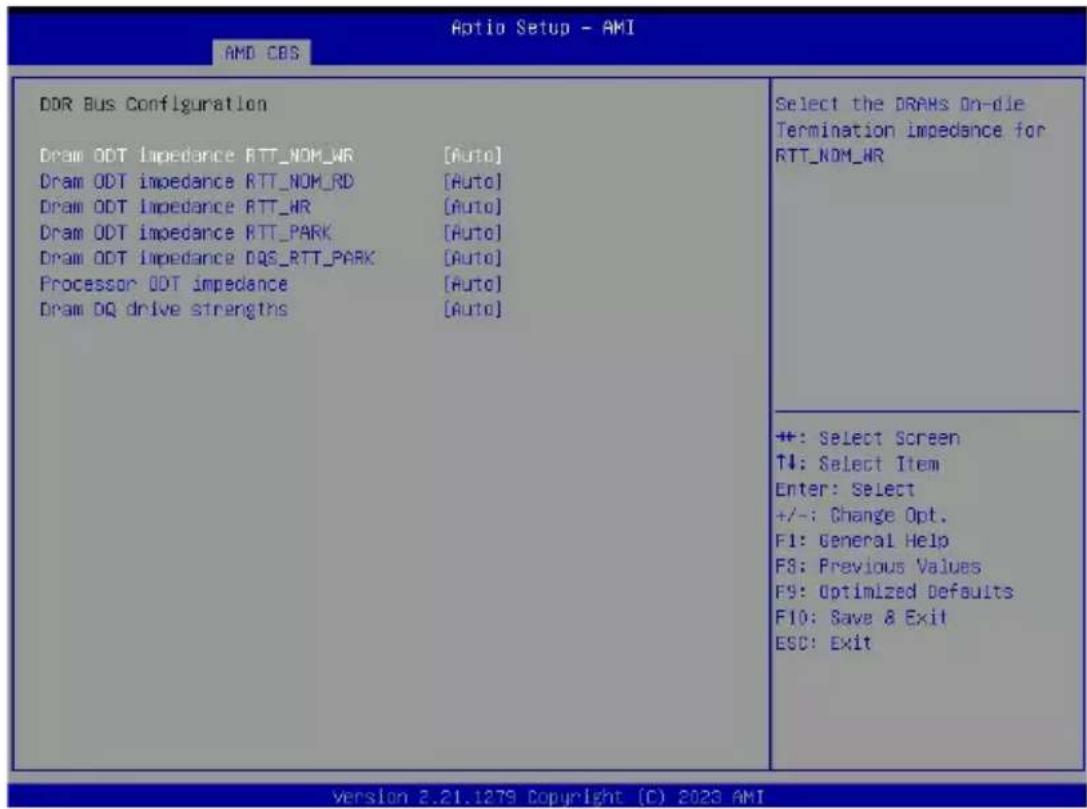 GIGABYTE G293-Z21 - 5-3-3-5 DDR Bus Configuration - 1