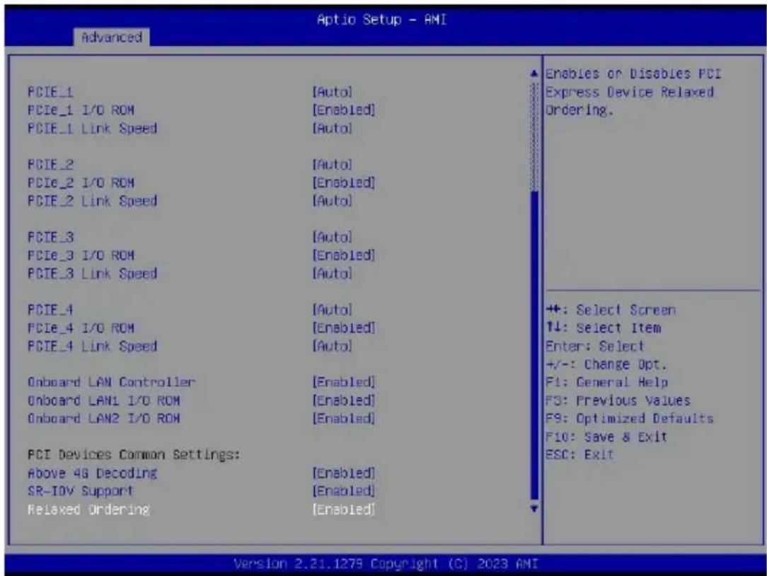 GIGABYTE TO25-Z11 - 5-2-8 PCI Subsystem Settings - 2