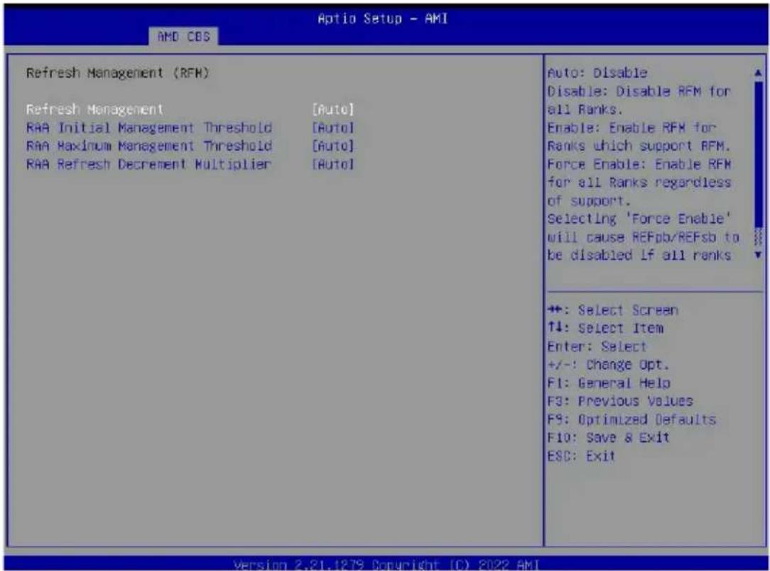 GIGABYTE TO25-Z11 - 5-3-3-2-3 Refresh Management (RFM) - 1