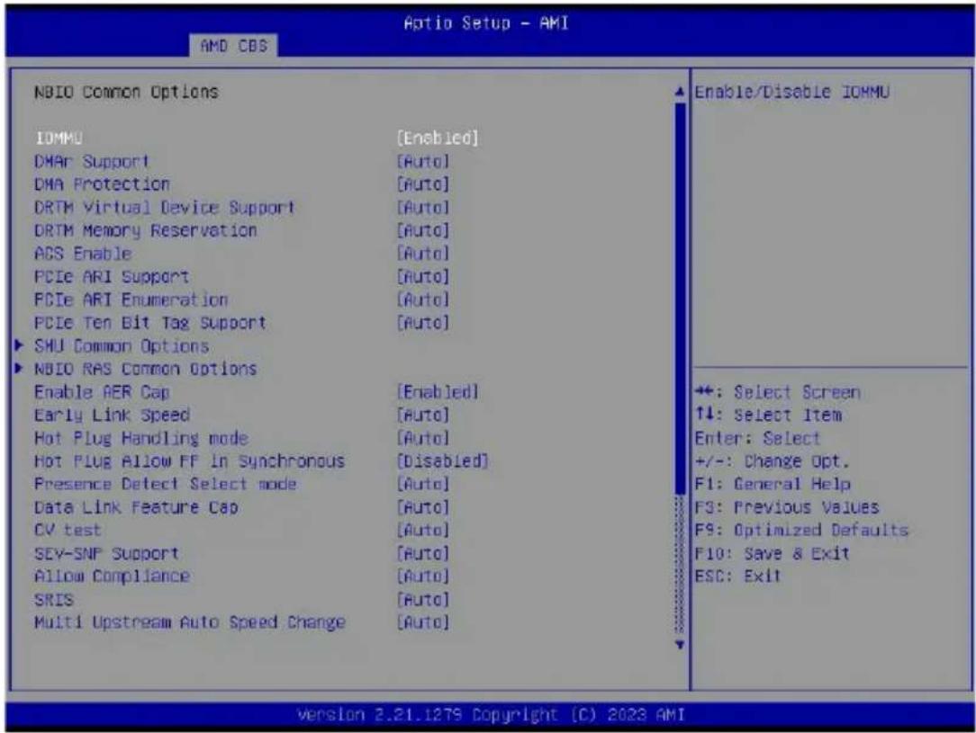 GIGABYTE TO25-Z11 - 5-3-4 NBIO Common Options - 1