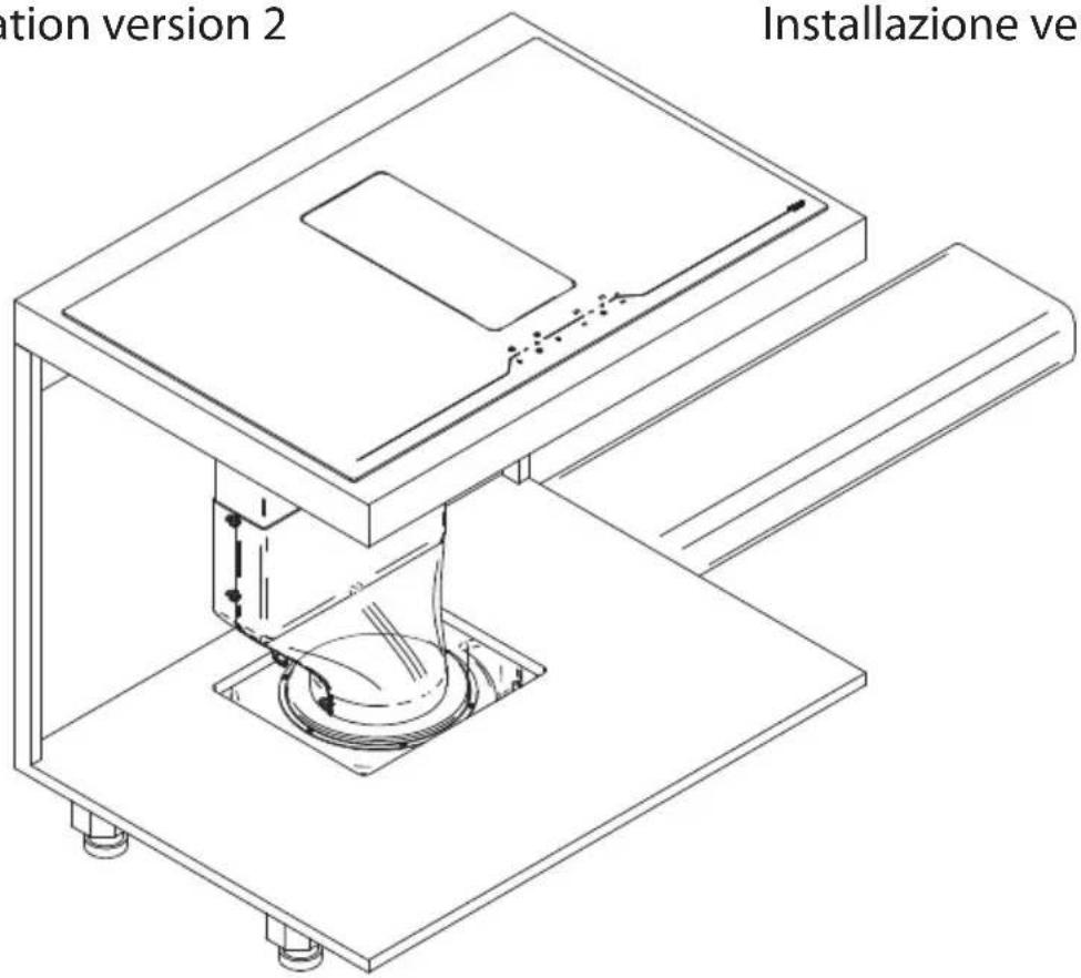 Installation version 2 Installazione ver