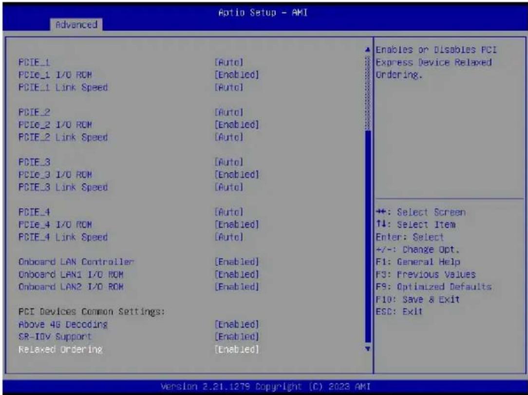 GIGABYTE TO25-Z10 - 5-2-8 PCI Subsystem Settings - 2