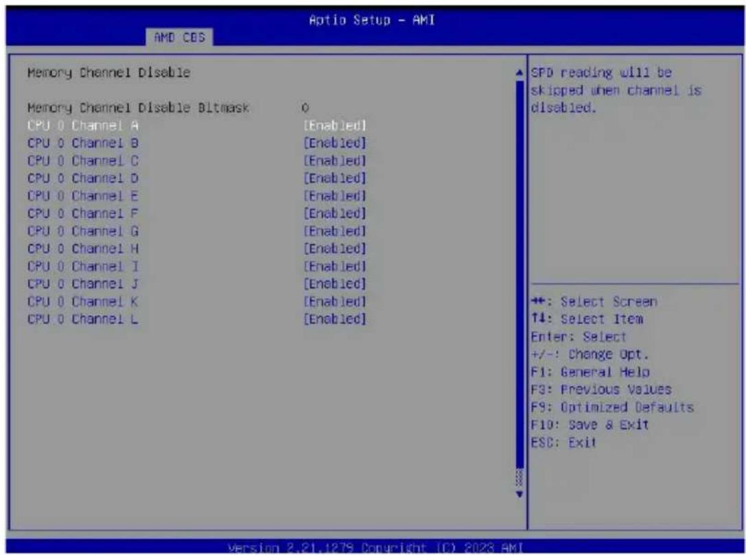 GIGABYTE TO25-Z10 - 5-3-3-2-2 Memory Channel Disable - 1