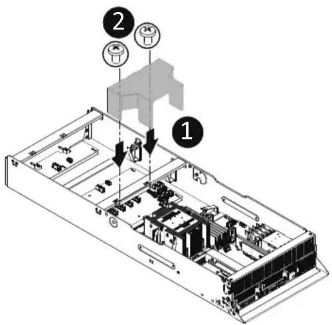 GIGABYTE TO25-Z10 - Follow these instructions to reinstall the Fan Duct: - 1