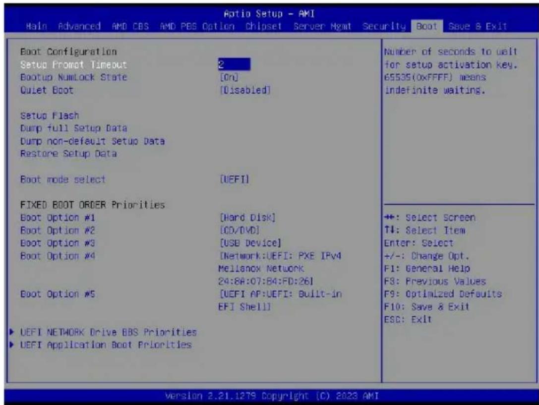 GIGABYTE TO25-Z10 - 5-8 Boot Menu - 1