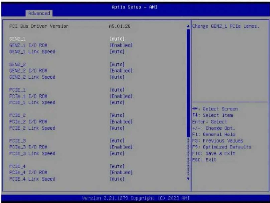 GIGABYTE TO25-Z10 - 5-2-8 PCI Subsystem Settings - 1