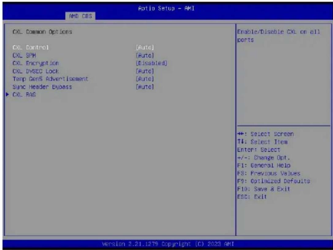 GIGABYTE TO25-Z10 - 5-3-7 CXL Common Options - 1