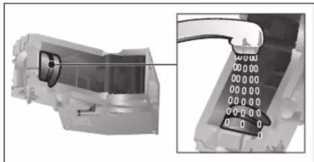 SIEMENS EQ.6 Plus S300 TE653M19RW - Cleaning the brewing unit (Figure G) - 4