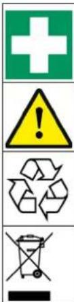 Kärcher BR 85/100 W Classic Bp Pack - Warning symbols - 7