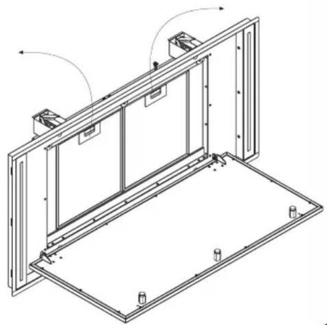 Airforce Silhouette - Installation of plasterboard panels: - 16