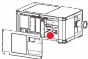 Barco SP4K-15 - Image de l'étiquette Description de l'étiquette Emplacement de l'étiquette - 4
