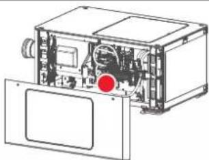 Barco SP4K-15 - Étiquettes de sécurité pour le rayon lumineux - 2