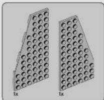 Two identical triangular metal profiles with uniform circular holes, labeled 'Tx' (no text or symbols on the profiles themselves)